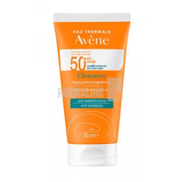 Avene Cleananace crema cu protectie solara SPF50+ Triasorb 50 ml