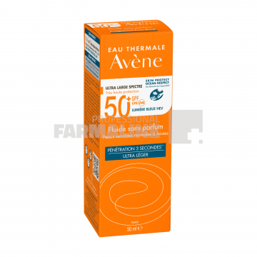 Avene Fluid fara parfum SPF50+ Triasorb 50 ml