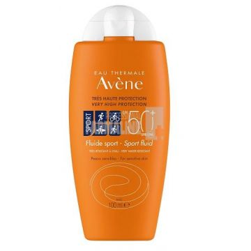 Avene Sport fluid protectie solara SPF50+ 100 ml