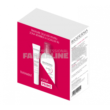 Bioderma Pachet Sensibio H2O 250 ml + Sensibio contur ochi 15 ml