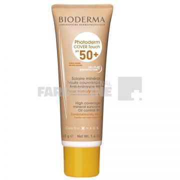 Bioderma Photoderm Cover Touch Fluid SPF50 nuanta aurie 40 ml