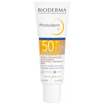Bioderma Photoderm M gel-crema SPF50 Doree/Auriu 40 ml