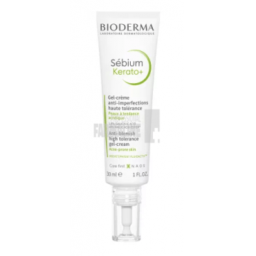 Bioderma Sebium Kerato+ gel crema anti-imperfectiuni 30 ml
