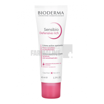 Bioderma Sensibio Defensive Rich Crema calmanta 40 ml