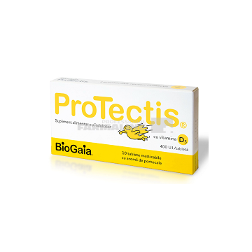 BioGaia Protectis cu aroma de portocale 10 comprimate