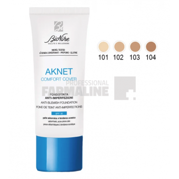 Bionike Aknet Comfort Cover SPF30+ Crema 102 Sable 30 ml