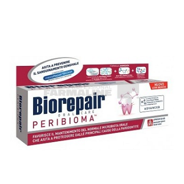 Biorepair Peribioma Pro ingrijire orala cu probiotice 75 ml