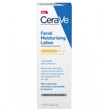 Cerave crema hidratanta de fata SPF50 52 ml