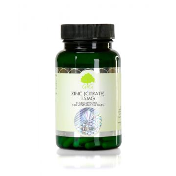 Citrat de Zinc 15mg, 120 capsule, G&G
