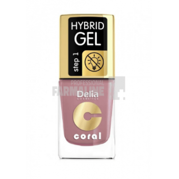 Delia Coral Hybrid Gel Color Step 1 Lac Unghii 44 11 ml