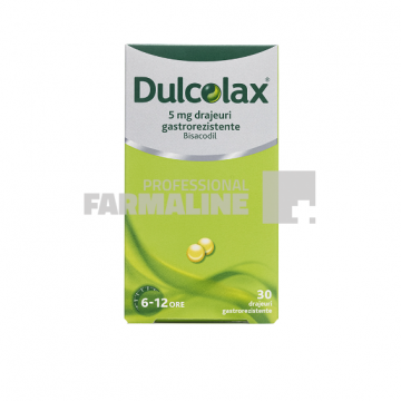 Dulcolax 5 mg 30 drajeuri