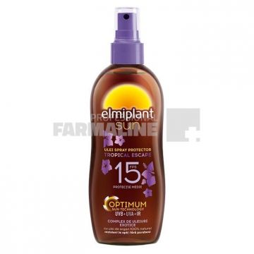 Elmiplant Tropical Escape Ulei bronzare accelerata SPF15 150 ml