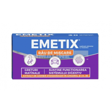 Emetix 30 comprimate