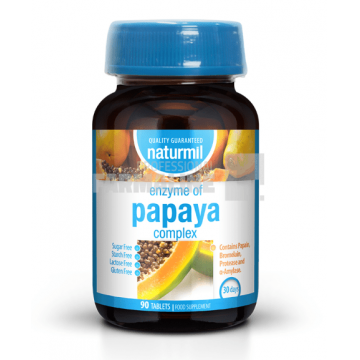 Naturmil Enzymes Papaya Complex 90 tablete