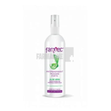 Farmec Antiperspirant spray pentru picioare forte cu aloe vera 200 ml