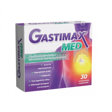 Gastimax Med 30 comprimate masticabile