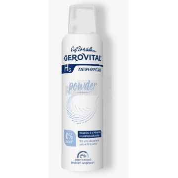 Gerovital H3 Powder Deodorant spray 150 ml