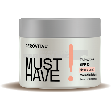 Gerovital Must Have Crema hidratanta SPF15+ 50 ml