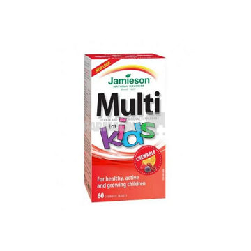 Jamieson Multi Kids 60 tablete masticabile