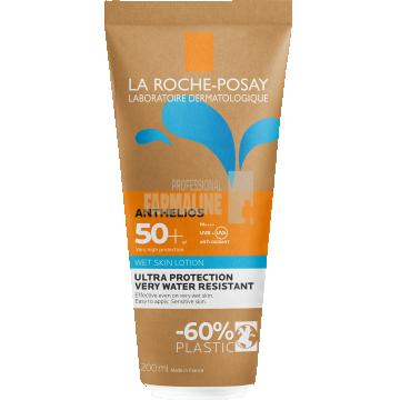 La Roche Posay Anthelios Eco Tube Lotiune Wet Skin SPF50+ 200 ml