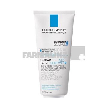 La Roche Posay Lipikar Balsam Light AP+ cu tripla actiune - Eco Tube 200 ml