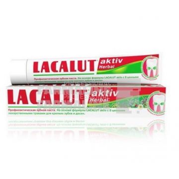 Lacalut Aktiv Herbal Pasta de dinti 75 ml