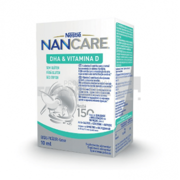 NanCare DHA & Vitamina D picaturi 10 ml