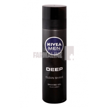 Nivea 81789 Deep Gel ras black carbon 200 ml