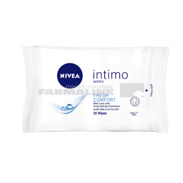 Nivea 82177 Servetele intimo fresh confort 20 bucati