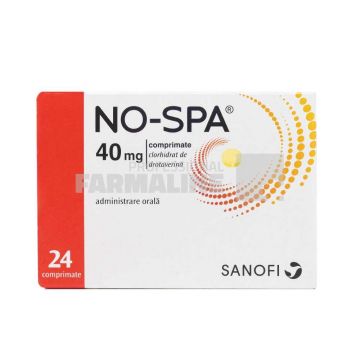 No-Spa 40 mg 24 comprimate