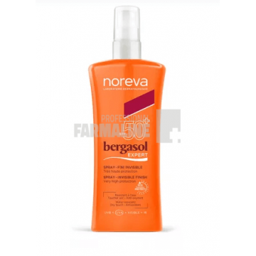 Noreva Bergasol Expert Spray Finish invizibil SPF50 125 ml