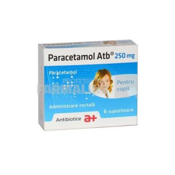 Paracetamol 250 mg 6 supozitoare
