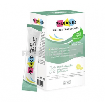 Pediakid Mal Des transport sirop 5 ml X 10 plicuri