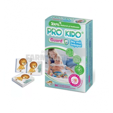 Pro Kido Guard Plasturi difuzori naturali pentru bebelusi si copii 24 bucati