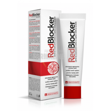 RedBlocker Crema noapte pentru piele cu capilare vizibile si sensibila 50 ml