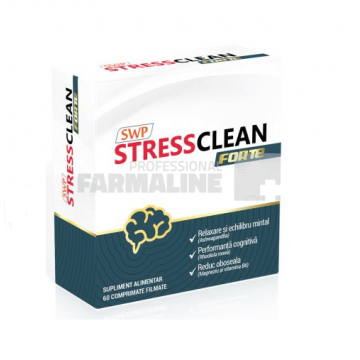 Stressclean Forte 60 comprimate