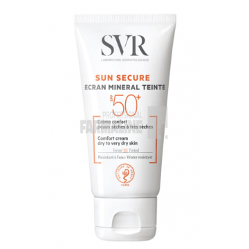 SVR Sun Secure Ecran Mineral Teint ten normal-uscat SPF50 50 ml