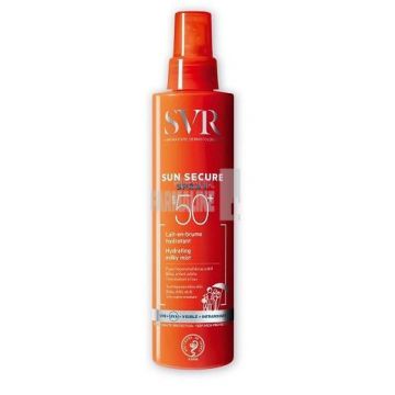 SVR Sun Secure lapte - spray hidratant SPF50 200 ml