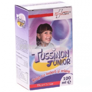 Tussinon Junior sirop cu iedera si miere 100 ml