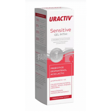 Uractiv Sensitive gel intim 200 ml