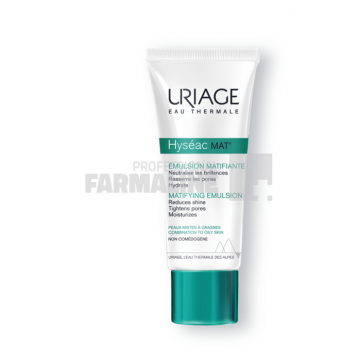 Uriage Hyseac Mat Emulsie matifianta pentru piele mixta/grasa 40 ml