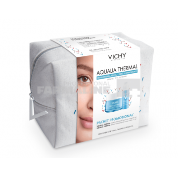 Vichy Trusa Aqualia Crema rehidratanta ten normal 50 ml + Aqualia Balsam hidratant pentru ochi 15 ml