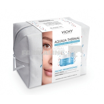 Vichy Trusa Aqualia Crema rehidratanta ten uscat 50 ml + Aqualia Balsam hidratant pentru ochi 15 ml