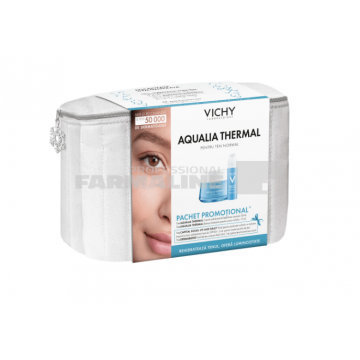 Vichy Trusa Aqualia Thermal crema de fata hidratanta pentru ten normal 50 ml + Balsam hidratant ochi 15 ml