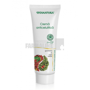 Viva Natura Crema anticelulitica cu guarana si ceai verde 250 ml