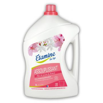 Balsam bio pentru rufe cu parfum de flori de cires si iasomie, 3000ml, Etamine