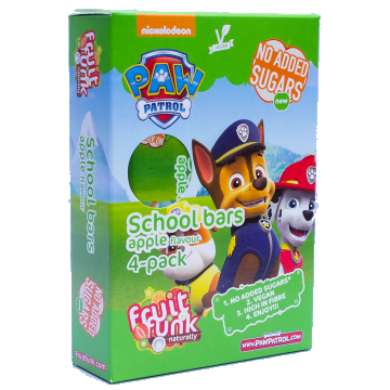 Batoane din fructe cu mere Paw Patrol, 80g, Fruit Funk