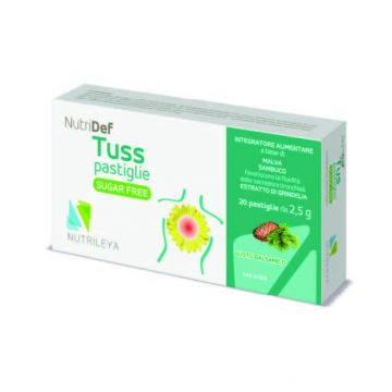 Capsule pin fara zahar NutriDef Tuss, 20 capsule, Nutrileya