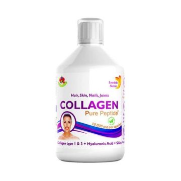 Colagen Lichid Hidrolizat 10000mg, 500ml, Swedish Nutra