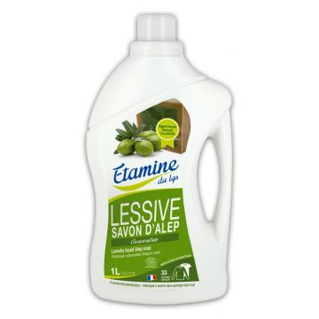 Detergent bio de rufe pentru piele sensibila cu sapun de Alep, 1000ml, Etamine